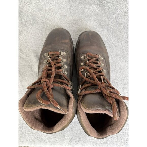 Timberland Euro Hiker Shoes Mens Size 9.5 Brown Leather Hiking Boots 95100 main image 5